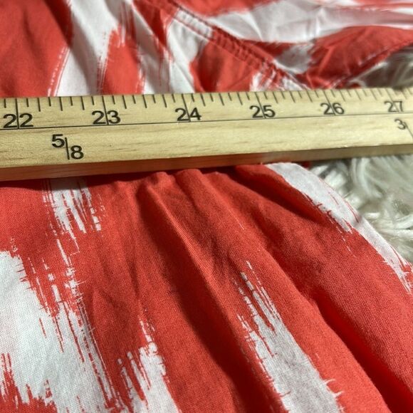 St john's Bay Top Womens Plus Size 3x Hanley pleated cotton boho tunic Pop over - Picture 7 of 10